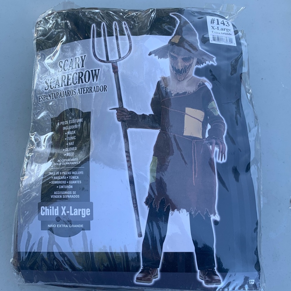 Child’s Scary Scarecrow
